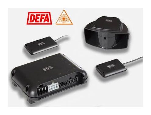 DEFA alarmsysteem met sirene en sensoren