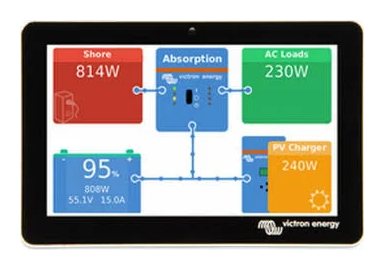 Victron GX Touch bedieningsscherm